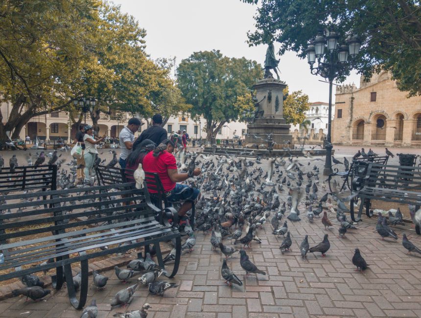 Santo Domingo Columbus Park covid 19