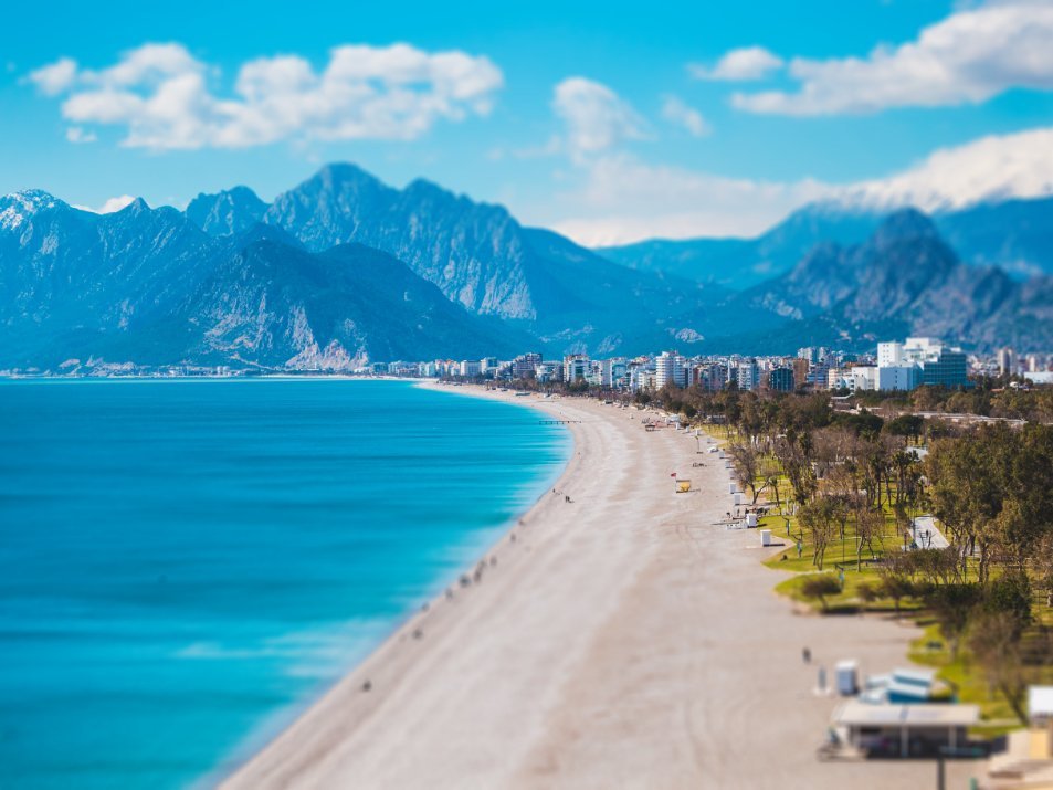 Antalya stranden Turkije