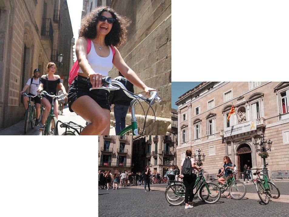 Gaudi fietstocht barcelona