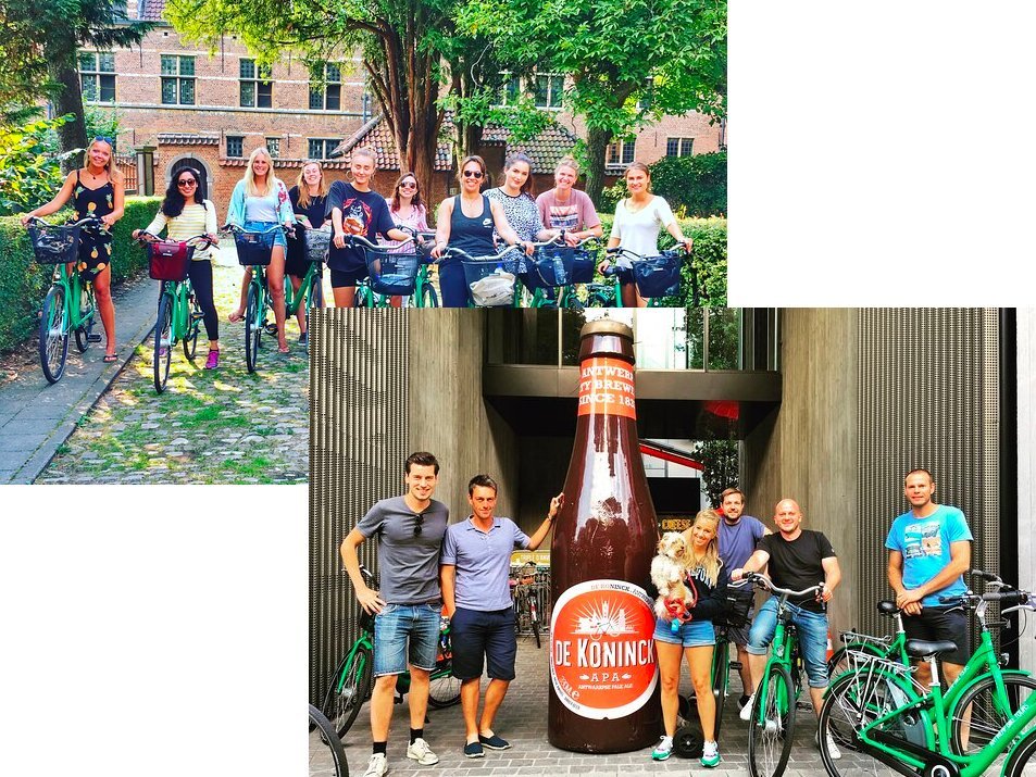 de koninck fietstocht brouwerij