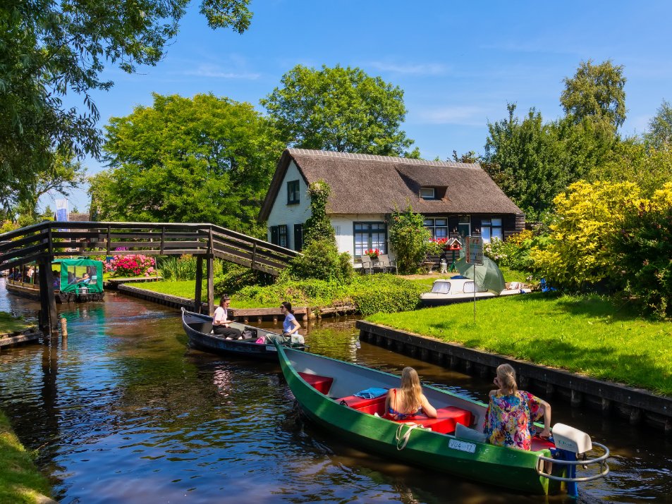 dagje uit Drenthe Giethoorn