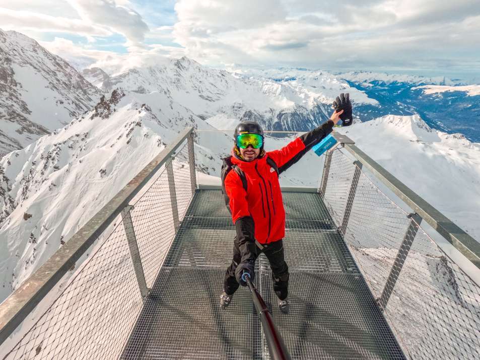 uitzicht Aiguille Rouge