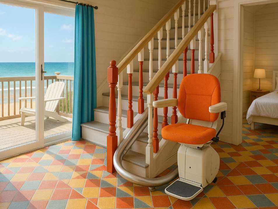 traplift vakantiewoning