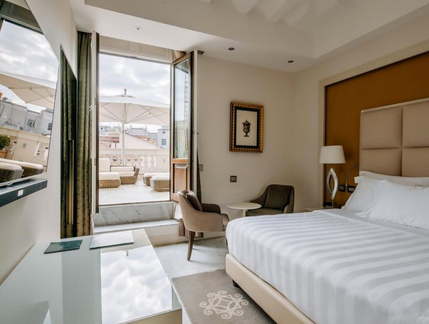 Aleph Rome hotel curio collection by Hilton