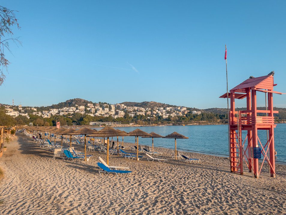 Vouliagmeni strand Athene